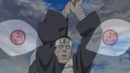 Madara activates Genjutsu: Sharingan to halt an opponent mid-fight (Image via Pierrot Studios)